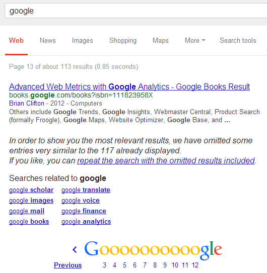 Enterprise SEO Tips For Corporate Websites 3 Enterprise SEO Omitted Search Index