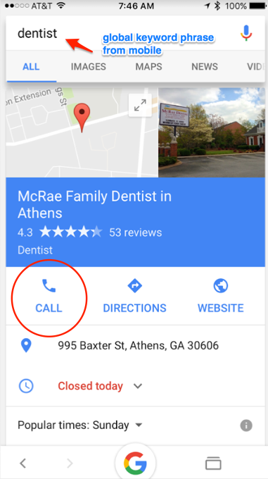 Local SEO for Dentists: 20 Proven SEO Tips to Grow Your Dental Practice 4 Local Mobile Dentist Featured Listing