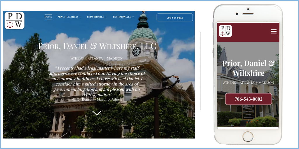 Best Law Firm Website Templates (2018) 3 Prior Daniel Wiltshire Athens Lawyers Website