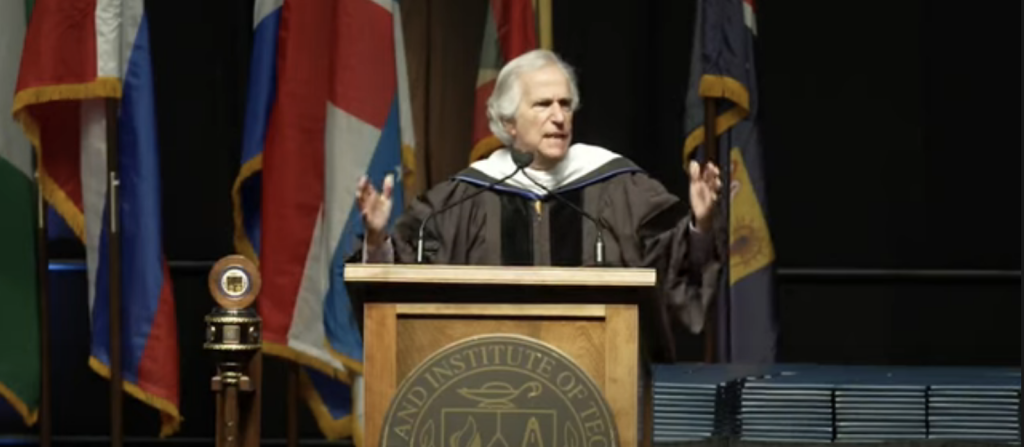 3 Celebrities That Gave Commencement Speeches in 2022 3 Henry Winkler NEIT