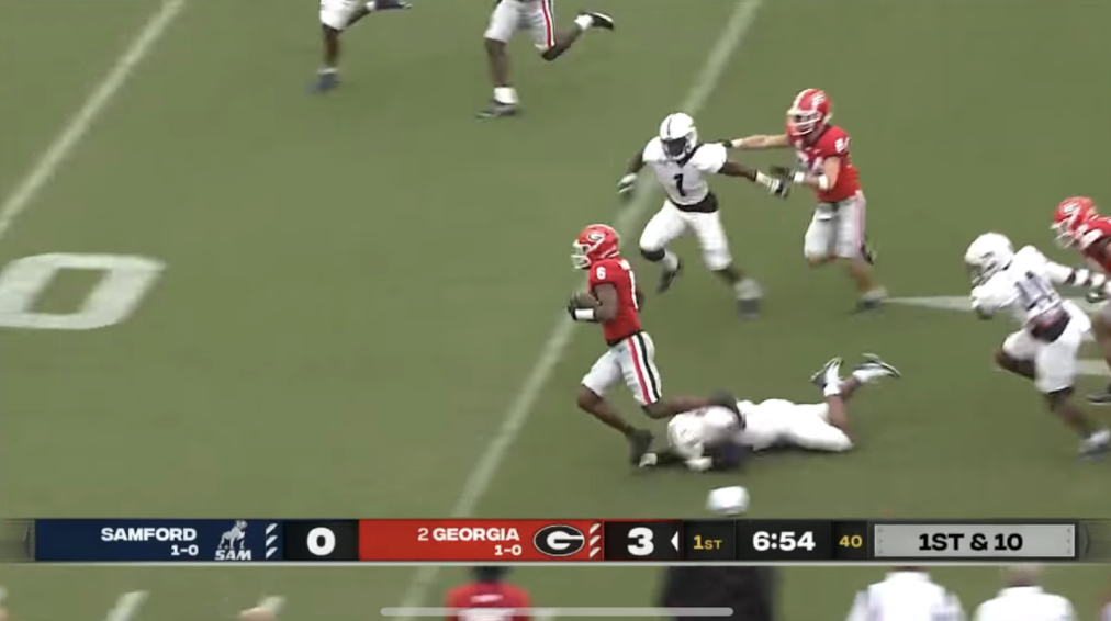 Top 3 UGA Bulldogs Plays of the Week: UGA vs. Samford 2 Top 3 UGA Bulldogs Plays of the Week: UGA vs. Samford 1