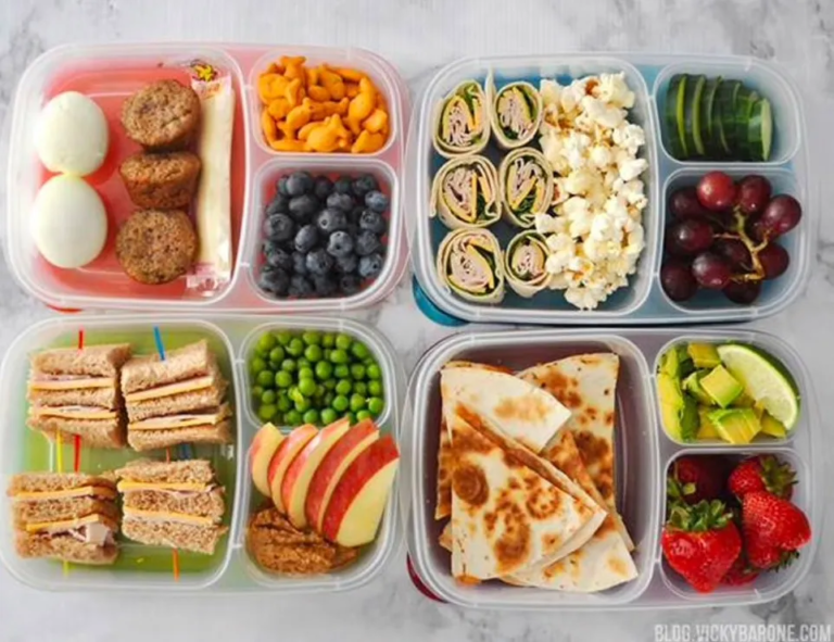 Healthy and Easy Lunch Recipes for School - 5 steps or less!