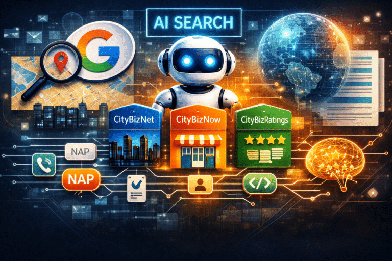 AI-first business directories reinforcing entity signals for Google and generative search