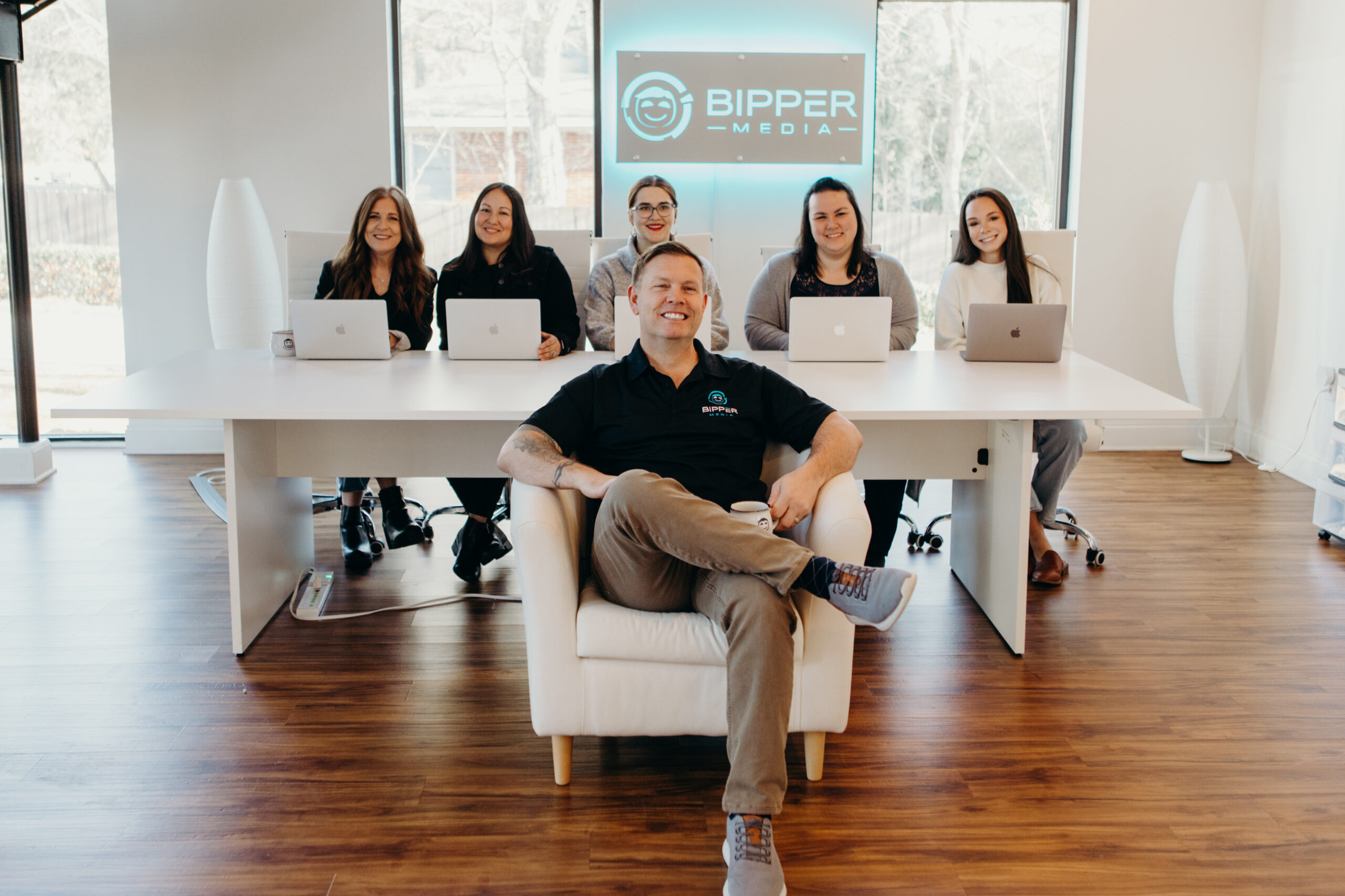 Local SEO Checklist for March 2026 3 Modern office workspace with a desk, computer monitor, and organized environment.