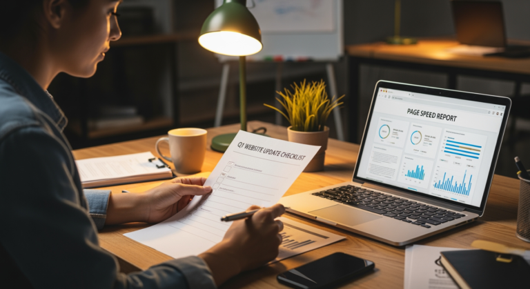 Featured image for Planning Your Website Updates for Q1: A Checklist