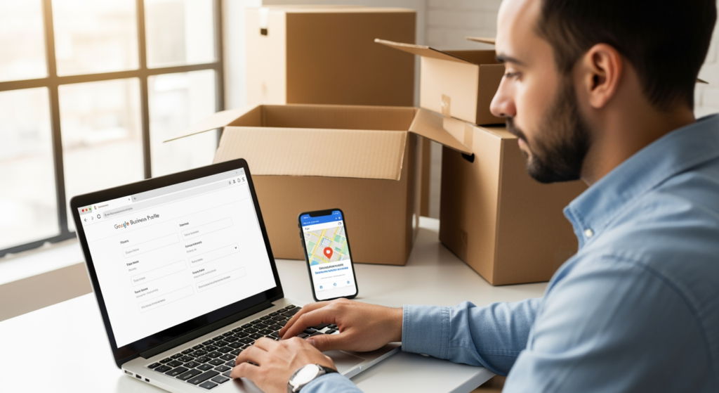 Featured image for Google Maps SEO for Moving Season