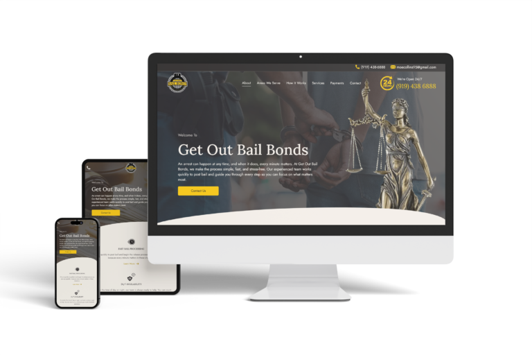 Get Out Bail Bonds - Bipper Media Web Development