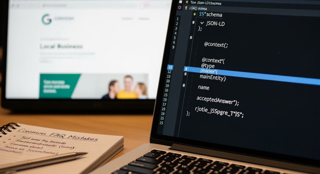 Featured image for How to Add FAQ Schema Locally