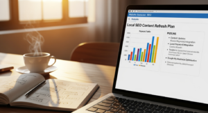 Featured image for Local SEO Content Refresh Plan July