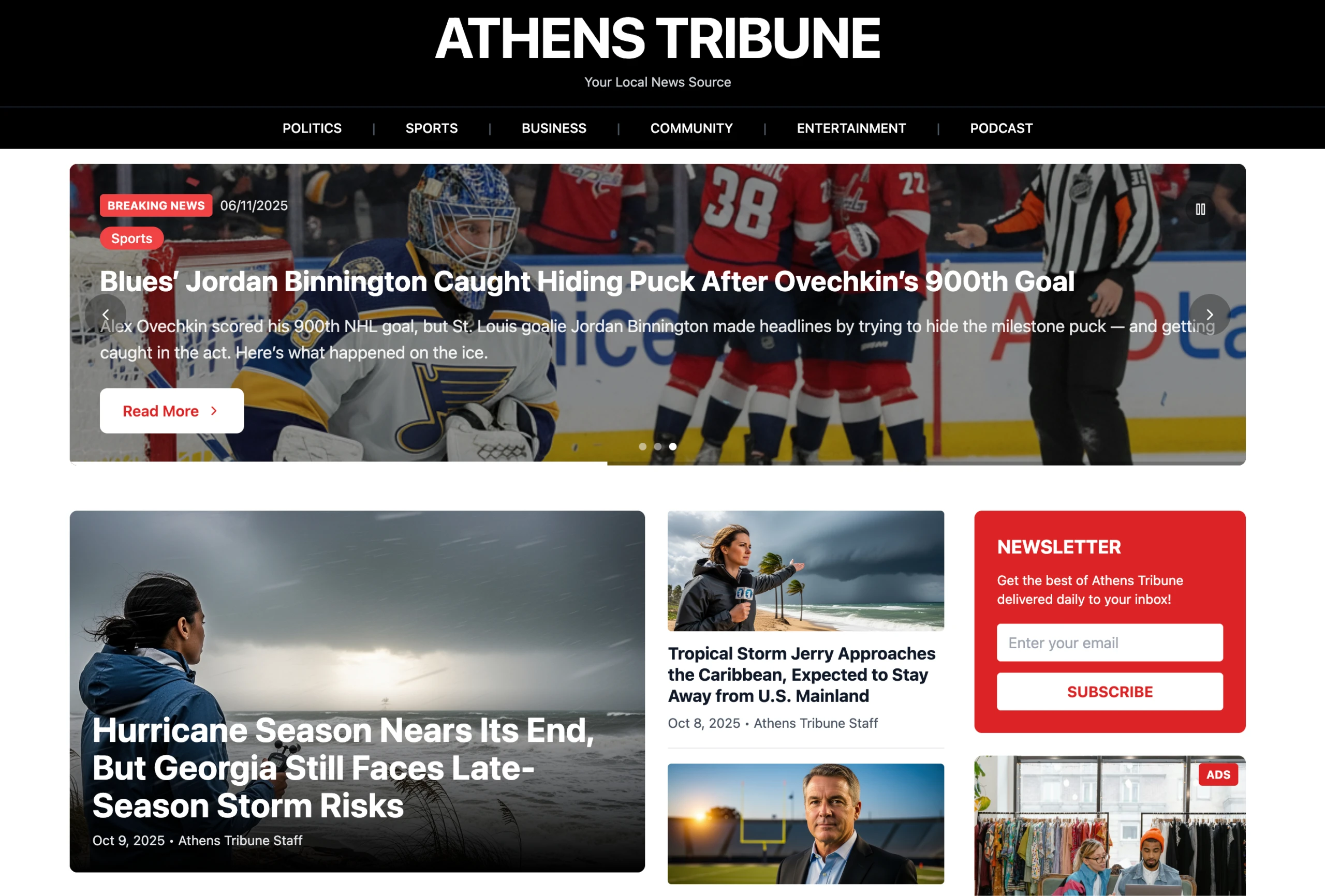 Athens Tribune thumbnail