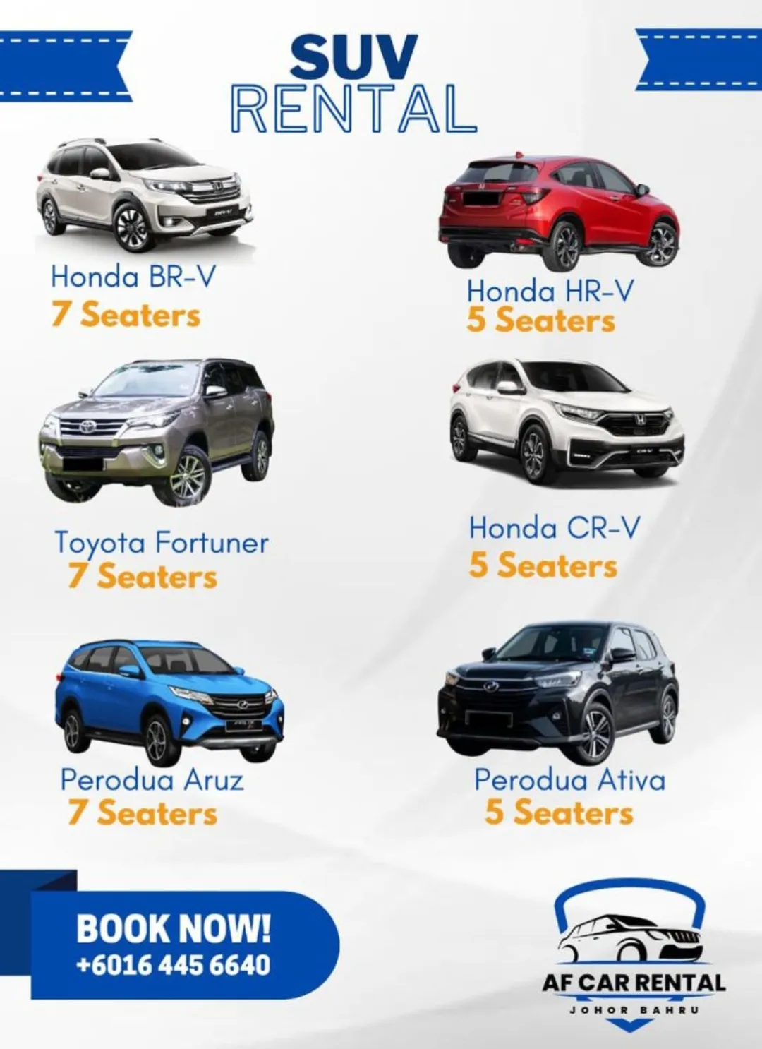 AFCR Car Rental Johor Bahru image 2